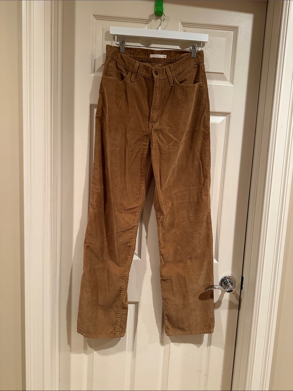 Levi's Straight Leg Corduroy Jeans in Chestnut Brown